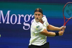 Im Quali-Match: Tennisprofi Kudla erhält positives Testergebnis