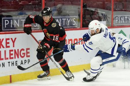 NHL: Stützle verliert erneut mit Ottawa NHL: Stützle verliert erneut mit Ottawa
