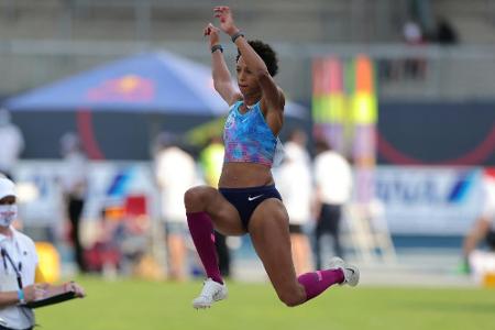 Leichtathletik: Mihambo in Frankfurt knapp geschlagen Leichtathletik: Mihambo in Frankfurt knapp geschlagen