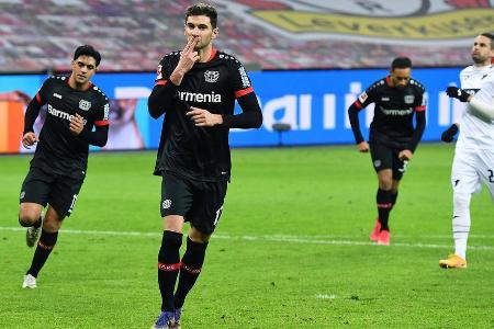 8. Platz: Lucas Alario | Bayer Leverkusen | Internationale Klasse