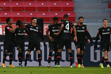 Leverkusen vergibt 2:0 gegen Mainz