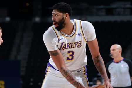 NBA: Los Angeles Lakers voraussichtlich vier Wochen ohne Davis