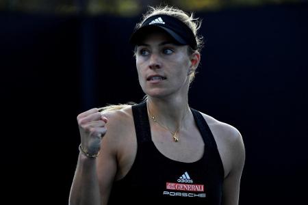 Kerber startet erfolgreich nach der Quarantäne Kerber startet erfolgreich nach der Quarantäne