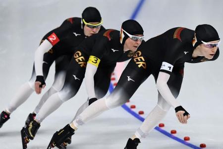 Eisschnelllauf: Beckert in den Top 10 - persönliche Bestzeit für Thum