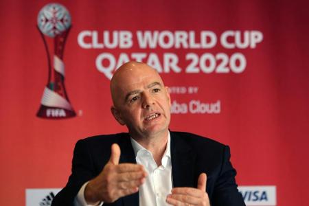 Infantino bekräftigt Pläne zur Erweiterung der Klub-WM auf 24 Teams Infantino bekräftigt Pläne zur Erweiterung der Klub-WM auf 24 Teams