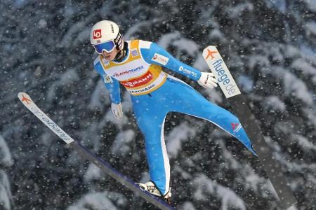 Skispringen: Hamann zur Halbzeit Zwölfter - Granerud führt