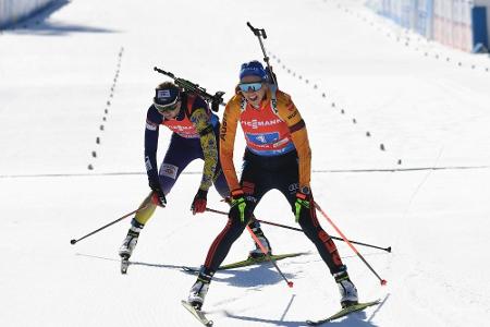 Biathlon-WM: Frauen-Staffel holt Silber - Titel an Norwegen