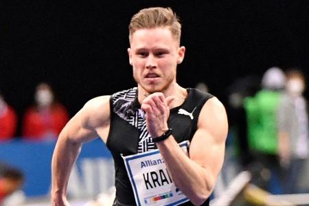Sprinter Kranz stellt deutschen 60-m-Rekord ein