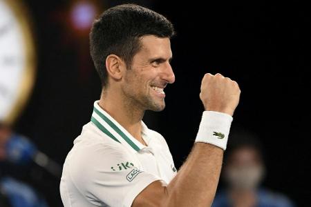 Djokovic spielt um neunten Melbourne-Titel - Karazews Märchen endet im Halbfinale