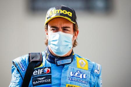 Nach Rad-Unfall: Alonso verpasst Alpine-Präsentation Nach Rad-Unfall: Alonso verpasst Alpine-Präsentation