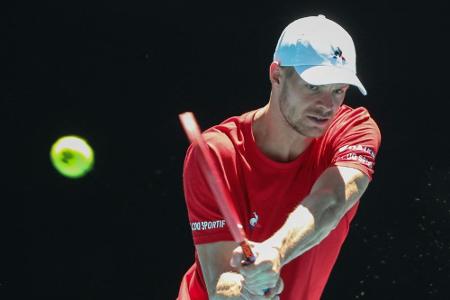 Tennis: Gojowczyk im Viertelfinale von Montpellier Tennis: Gojowczyk im Viertelfinale von Montpellier