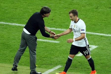 Löw macht Götze wenig Hoffnung auf EM-Teilnahme