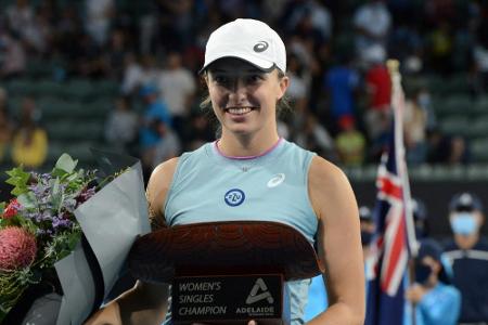 French-Open-Siegerin Swiatek triumphiert in Adelaide French-Open-Siegerin Swiatek triumphiert in Adelaide