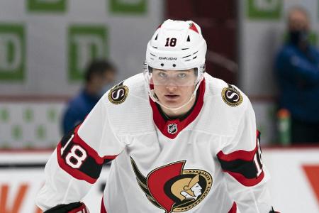 NHL: Rückschlag für Stützle und Ottawa NHL: Rückschlag für Stützle und Ottawa