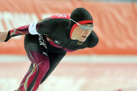 Eisschnelllauf: Pechstein mit 20. WM-Start, Dufter Neunter Eisschnelllauf: Pechstein mit 20. WM-Start, Dufter Neunter