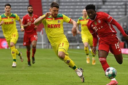 Der FC Bayern feierte am 23. Spieltag einen 5:1-Sieg gegen den 1. FC Köln. Dabei präsentierten sich die Münchner zunächst äu...