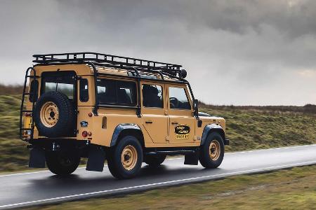 Land Rover Defender Works V8 Trophy: Camel lässt grüßen