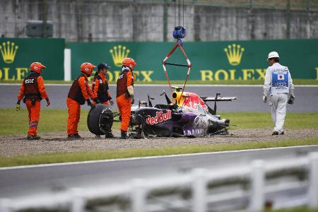 Die 20 letzten Überschläge in der Formel 1