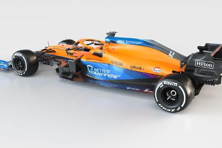 Formel 1 2021: Der neue McLaren MCL35M in Bildern