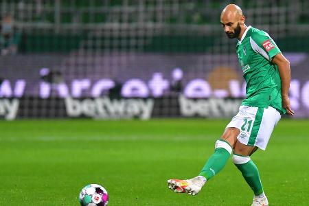 Verlieh der Werder-Abwehr nicht die erhoffte Stabilität. Reihte sich mit seinem passiven Zweikampfverhalten vor dem 0:2 viel...