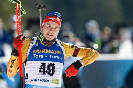 Wechselhaft umschreibt auch den Winter des Sprint-Weltmeisters von 2017 ziemlich gut. Läuft es halbwegs am Schießstand, ist ...
