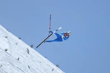 Skispringen: Horrorsturz von Daniel Andre Tande aus Norwegen