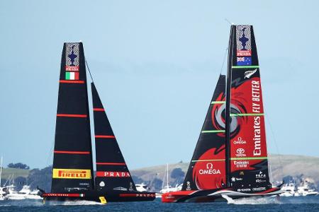 Weiter Spannung beim America's Cup: 3:3 nach Tag drei