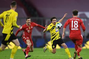 Lewandowski trifft dreimal:  Bayern-Sieg im dramatischen Klassiker