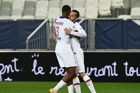 PSG siegt in Bordeaux - Lille behauptet Tabellenführung PSG siegt in Bordeaux - Lille behauptet Tabellenführung