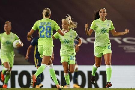 Frauen-CL: Wolfsburg nimmt Kurs aufs Viertelfinale Frauen-CL: Wolfsburg nimmt Kurs aufs Viertelfinale