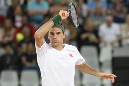 Erfolgreiches Comeback für Federer: Dreisatzsieg gegen Evans