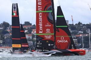 America's Cup: Matchbälle für Neuseeland, Entscheidung vertagt