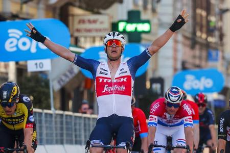 Stuyven gewinnt Mailand-Sanremo - Schachmann auf Platz 14 Stuyven gewinnt Mailand-Sanremo - Schachmann auf Platz 14