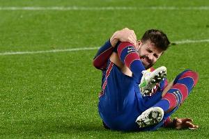Innenbandverletzung im Knie - Barca vorerst ohne Kapitän Pique