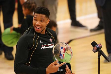 Allstar-Game der NBA: James führt sein Team zum Sieg