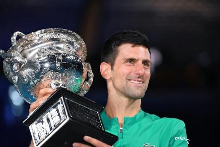 Rekord für Djokovic: 311 Wochen Nummer eins der Welt Rekord für Djokovic: 311 Wochen Nummer eins der Welt