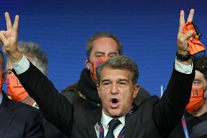 Neuer Barca-Präsident Laporta hofft auf Messi-Verbleib