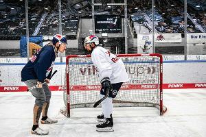 Krenz bezwingt Seidenberg im Duell Bob gegen Eishockey