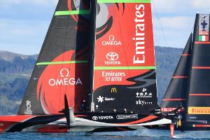 Enges Duell beim America's Cup: 2:2 nach Tag zwei