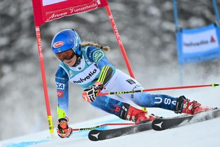 Weltcup-Finale: Shiffrin führt im Riesenslalom