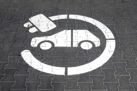 Symbol Elektroauto Laden Symbol Elektroauto Laden