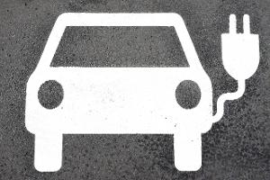 Parkplatz E-Auto