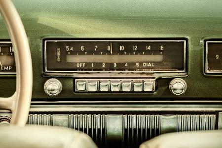 Autoradio im Retrodesign