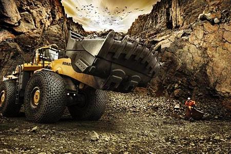 Komatsu Radlader WA1200