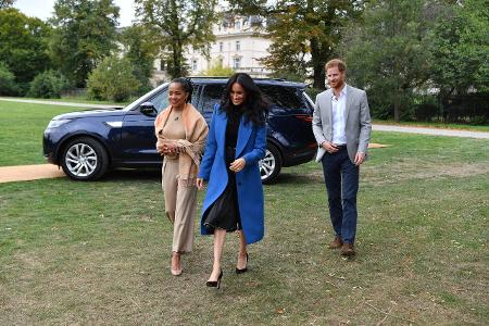 Herzogin Meghan Prinz Harry und Doria Ragland