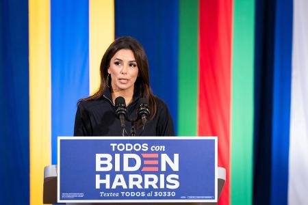 Trump oder Biden: Wen die Promis unterstützen Eva Longoria