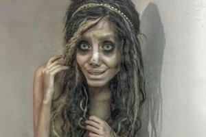 Zombie Angelina Jolie: Im Knast an Corona erkrankt 