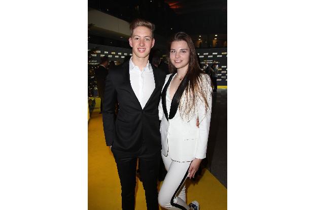 David Schumacher mit Freundin Vivien Keszthelyi, ADAC Gala 2...