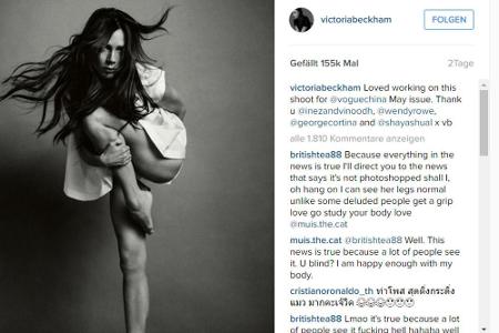 Bei diesem Shooting-Bild von Victoria Beckham fragten sich viele: Wie kam es zu der 