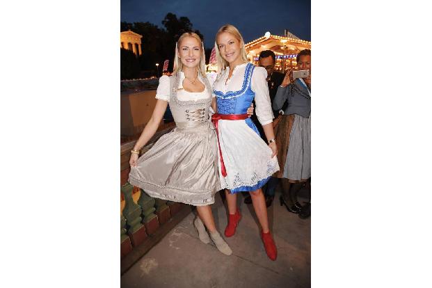 ...hübsch schlugen die Pahde-Zwillinge auf. Valentina und Cheyenne sind der beste Beweis dafür, dass eine zünftige Tracht au...